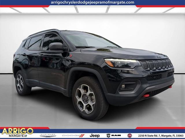 used 2022 Jeep Compass car, priced at $21,101