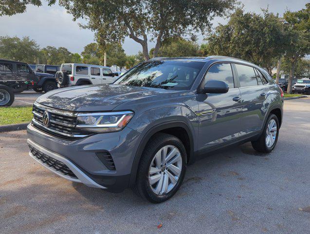 used 2022 Volkswagen Atlas Cross Sport car, priced at $32,997