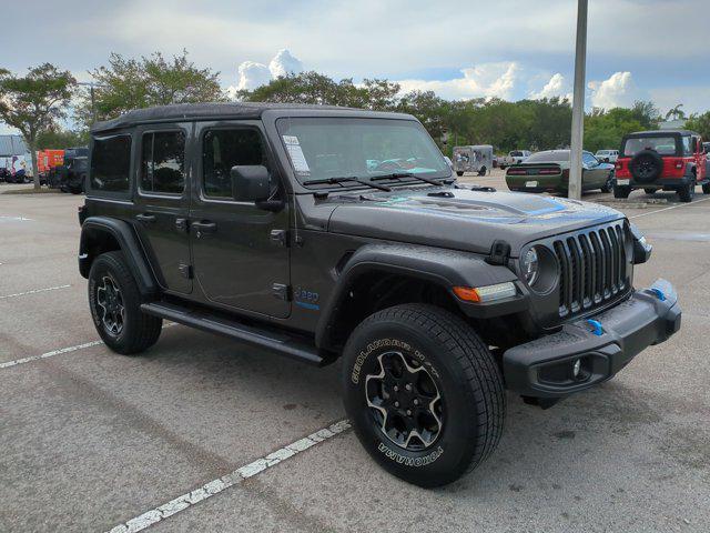 used 2022 Jeep Wrangler Unlimited 4xe car, priced at $34,491