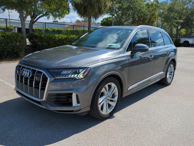 used 2021 Audi Q7 car, priced at $33,898