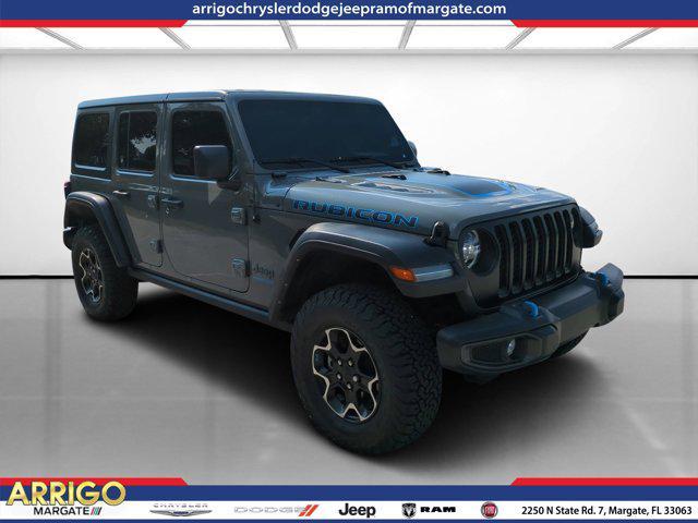 used 2022 Jeep Wrangler Unlimited 4xe car, priced at $29,249