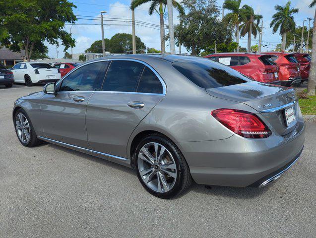 used 2021 Mercedes-Benz C-Class car, priced at $27,997