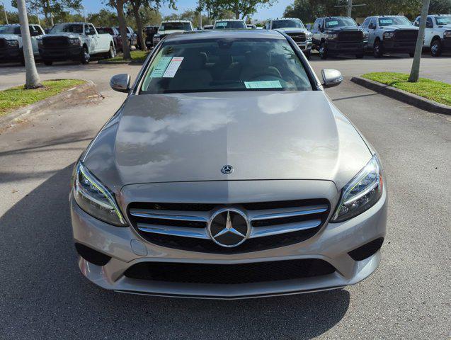 used 2021 Mercedes-Benz C-Class car, priced at $27,997