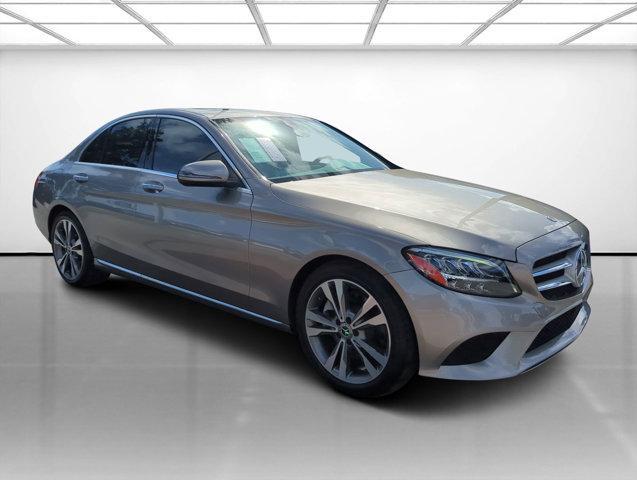 used 2021 Mercedes-Benz C-Class car, priced at $27,997