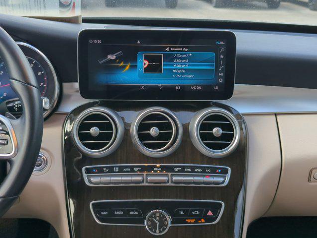 used 2021 Mercedes-Benz C-Class car, priced at $27,997