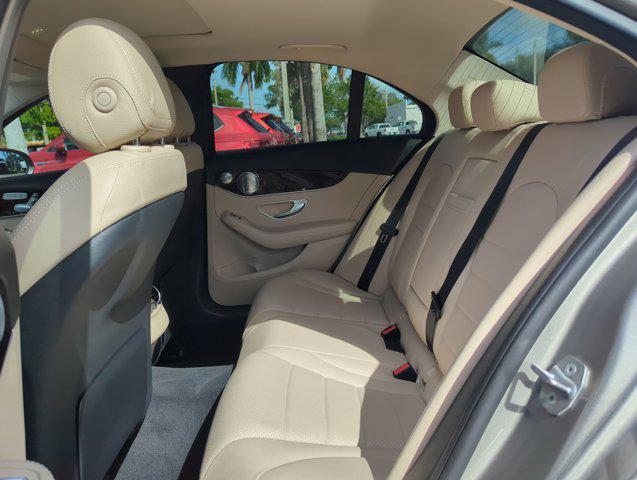 used 2021 Mercedes-Benz C-Class car, priced at $27,997