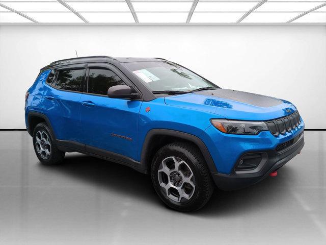 used 2022 Jeep Compass car, priced at $23,002