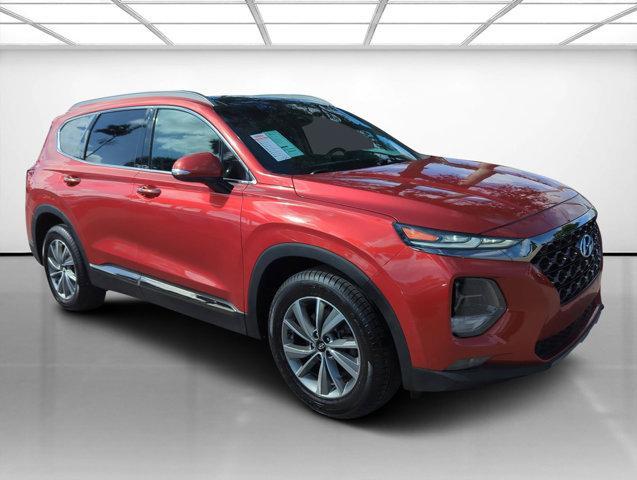 used 2019 Hyundai Santa Fe car, priced at $21,497