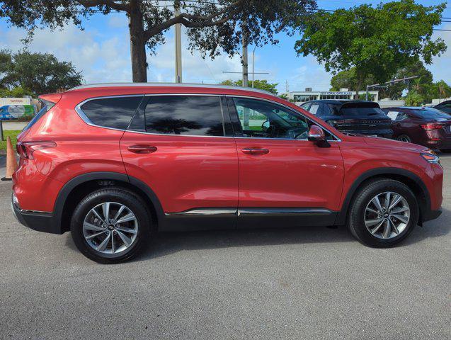 used 2019 Hyundai Santa Fe car, priced at $21,497