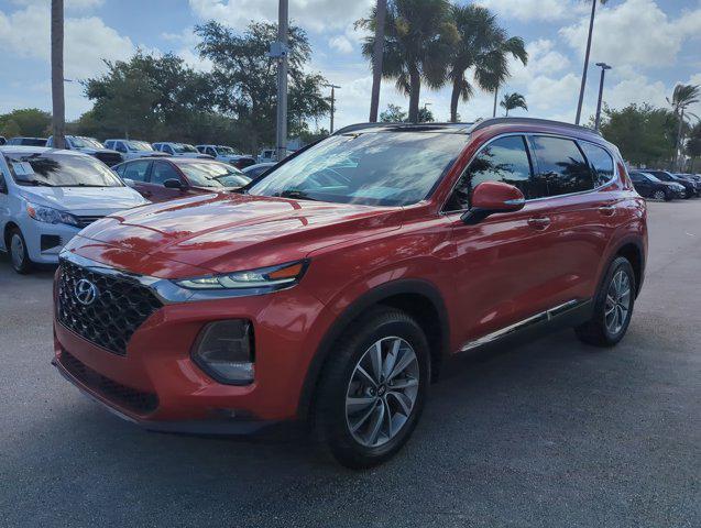 used 2019 Hyundai Santa Fe car, priced at $21,497