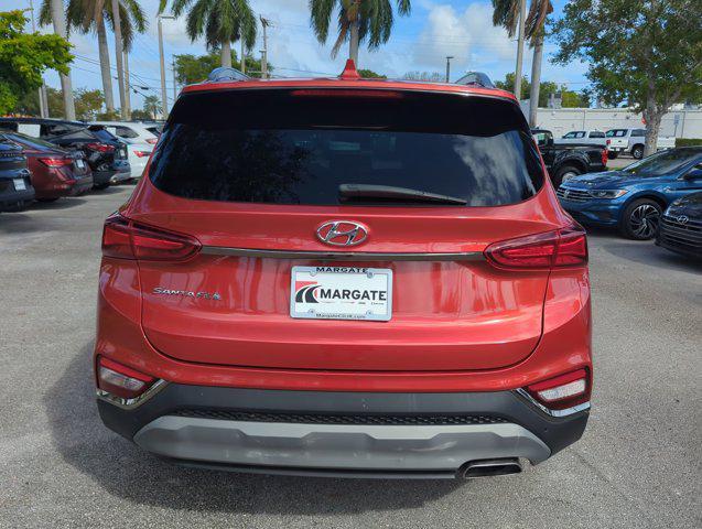 used 2019 Hyundai Santa Fe car, priced at $21,497