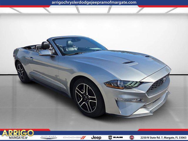 used 2021 Ford Mustang car, priced at $18,179