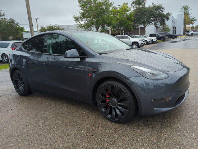 used 2022 Tesla Model Y car, priced at $33,997