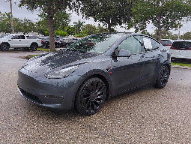 used 2022 Tesla Model Y car, priced at $33,997