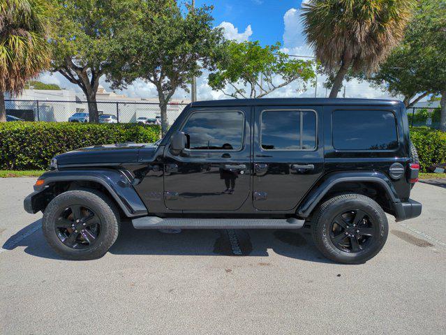 used 2021 Jeep Wrangler Unlimited car, priced at $34,500