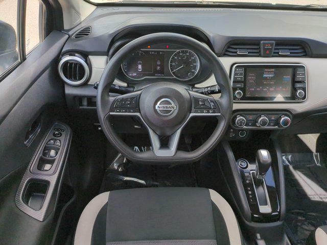 used 2021 Nissan Versa car, priced at $12,000