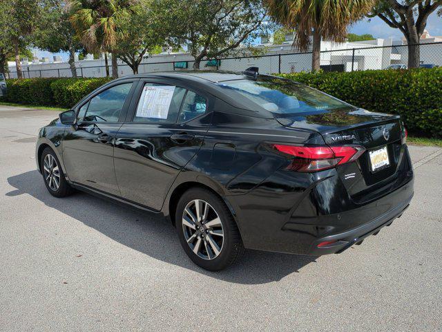 used 2021 Nissan Versa car, priced at $12,000