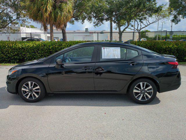 used 2021 Nissan Versa car, priced at $12,000