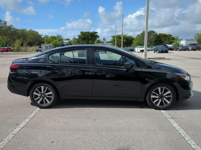 used 2021 Nissan Versa car, priced at $12,000