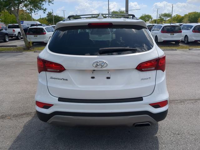 used 2018 Hyundai Santa Fe Sport car, priced at $17,216