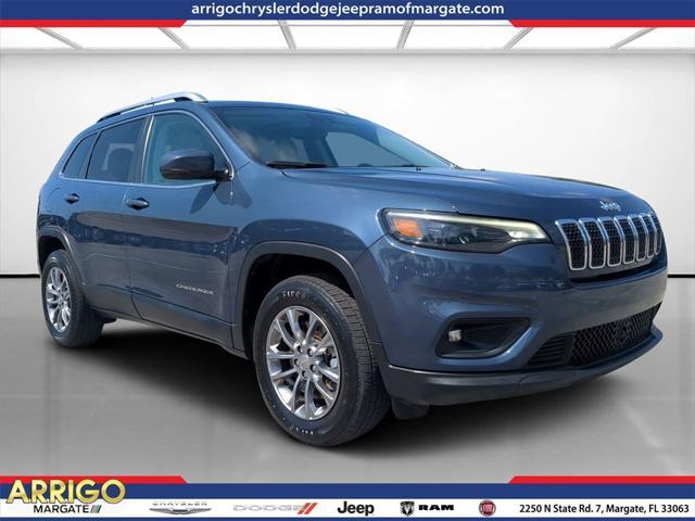 used 2021 Jeep Cherokee car, priced at $21,201