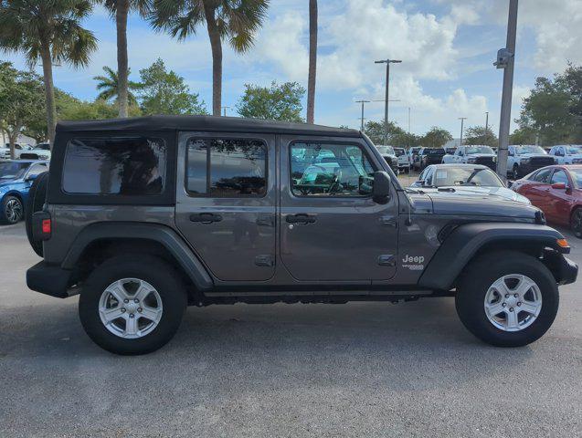 used 2021 Jeep Wrangler Unlimited car, priced at $29,597