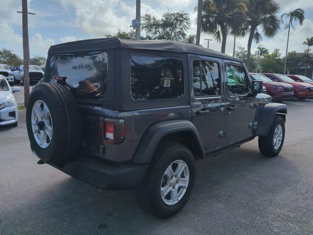 used 2021 Jeep Wrangler Unlimited car, priced at $29,597