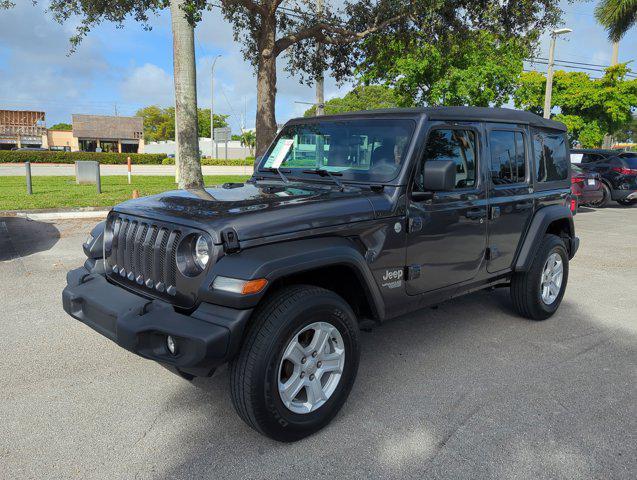 used 2021 Jeep Wrangler Unlimited car, priced at $29,597