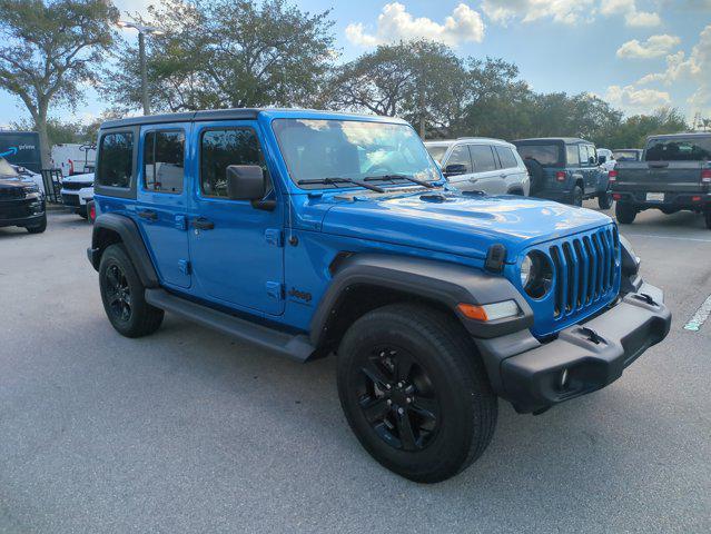 used 2023 Jeep Wrangler car, priced at $33,797