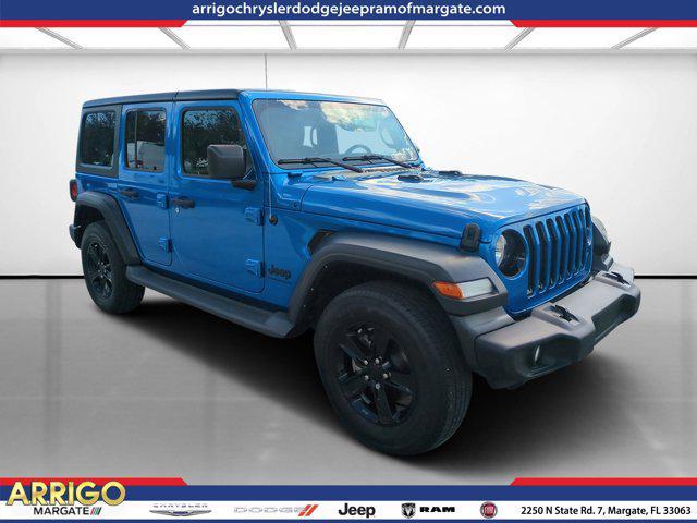 used 2023 Jeep Wrangler car, priced at $33,797
