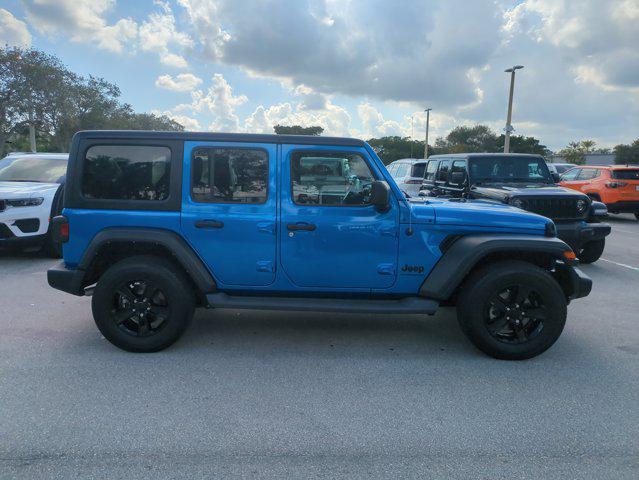 used 2023 Jeep Wrangler car, priced at $33,797