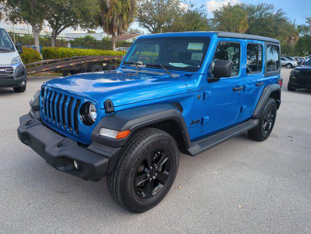 used 2023 Jeep Wrangler car, priced at $33,797