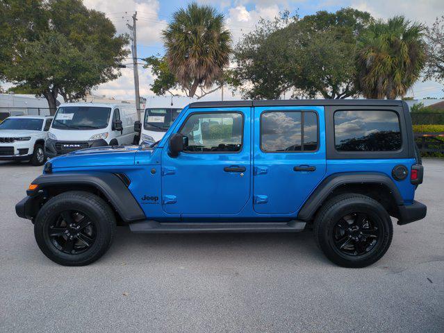 used 2023 Jeep Wrangler car, priced at $33,797