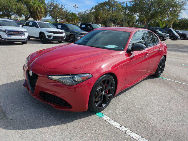 used 2020 Alfa Romeo Giulia car, priced at $18,500