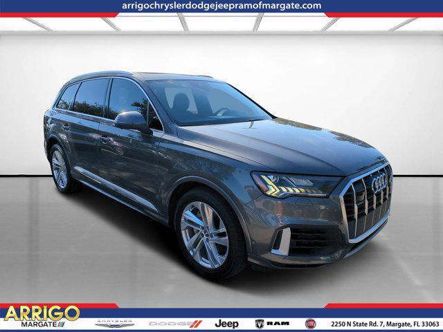 used 2021 Audi Q7 car, priced at $30,881