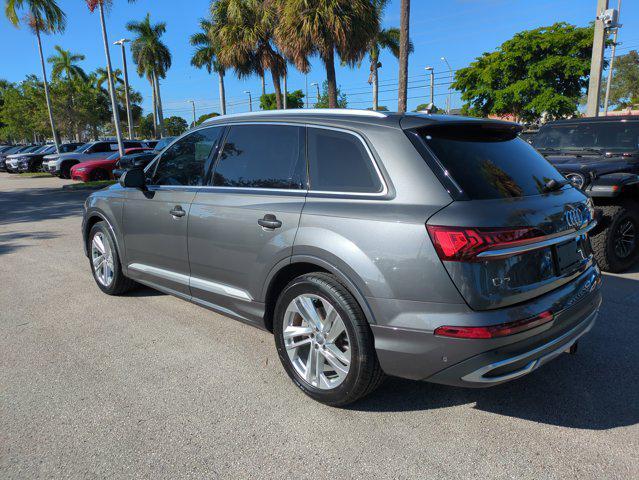 used 2021 Audi Q7 car, priced at $30,881