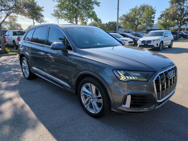 used 2021 Audi Q7 car, priced at $30,881