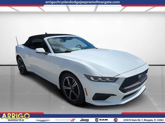 used 2024 Ford Mustang car, priced at $28,881
