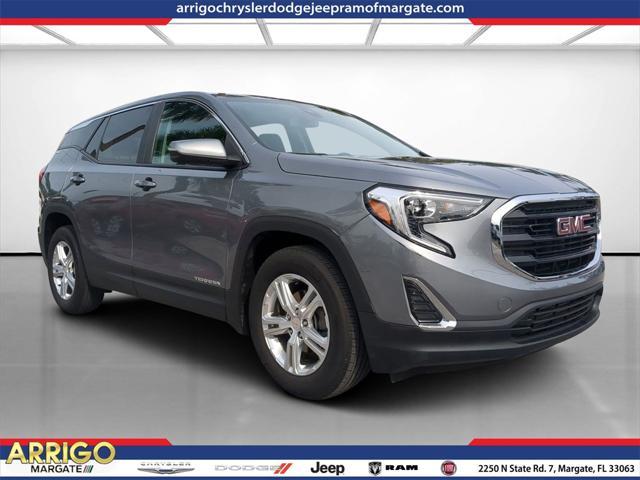 used 2021 GMC Terrain car, priced at $19,801