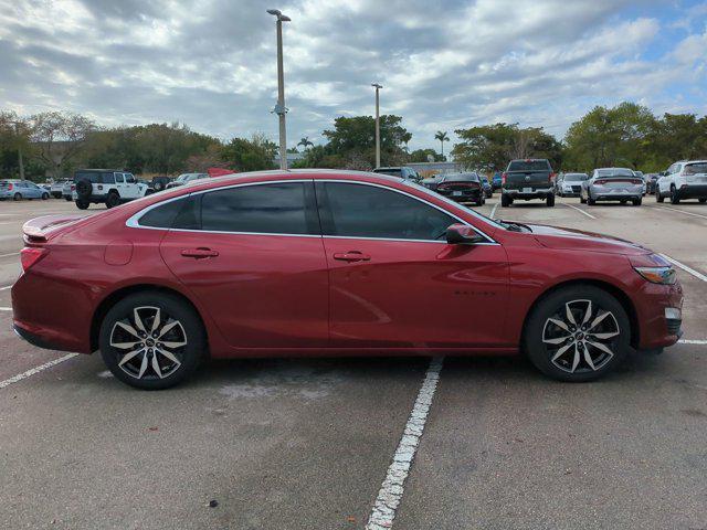 used 2021 Chevrolet Malibu car, priced at $16,981