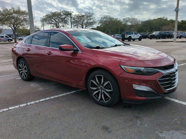 used 2021 Chevrolet Malibu car, priced at $16,981