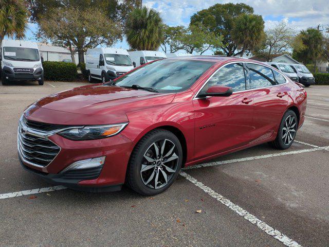 used 2021 Chevrolet Malibu car, priced at $16,981