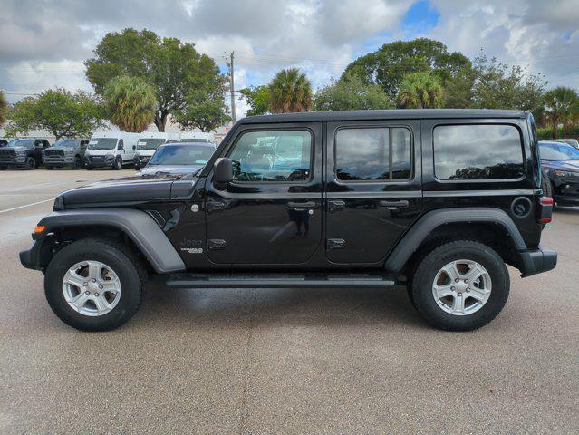 used 2021 Jeep Wrangler Unlimited car, priced at $18,781