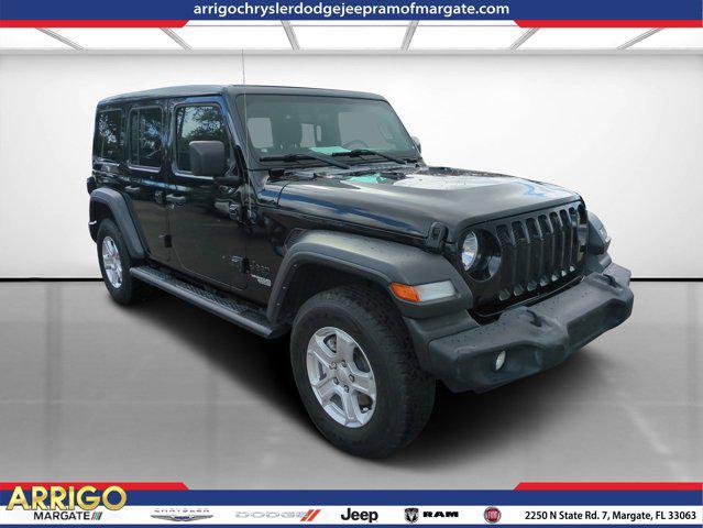 used 2021 Jeep Wrangler Unlimited car, priced at $24,381