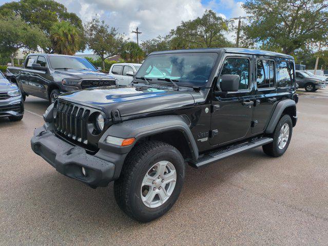 used 2021 Jeep Wrangler Unlimited car, priced at $18,781