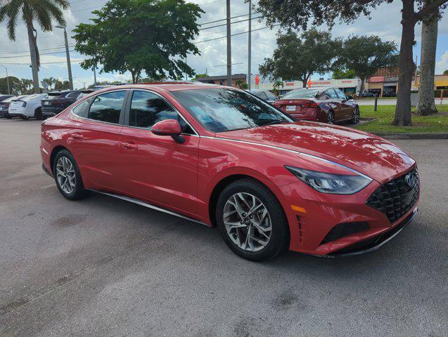 used 2021 Hyundai Sonata car, priced at $21,997