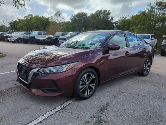 used 2021 Nissan Sentra car, priced at $18,597