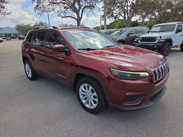 used 2021 Jeep Cherokee car, priced at $16,881