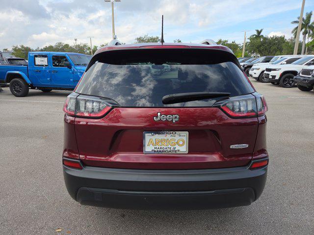 used 2021 Jeep Cherokee car, priced at $16,881