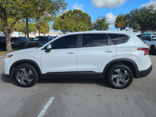 used 2021 Hyundai Santa Fe car, priced at $17,797